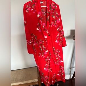 Zara red dress, perfect for summer